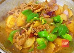 家庭版肥肠萝卜干锅(1-2人份)的做法图解10