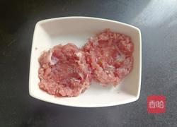 肉糜窝蛋的做法图解2