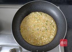 无粉的金针菇鸡蛋饼的做法图解9