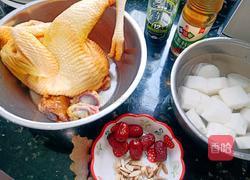 养生土鸡山药汤的做法图解1