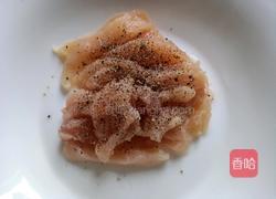 口蘑香煎鸡胸肉的做法图解4