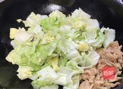 白菜炒肉的做法图解6