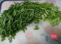 蒜蓉茼蒿的做法图解3
