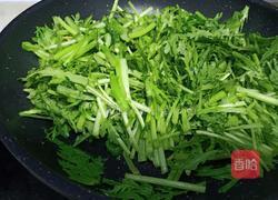 蒜蓉茼蒿的做法图解6