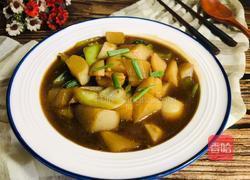 小白菜炖萝卜的做法图解16