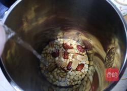 红枣花生露的做法图解5