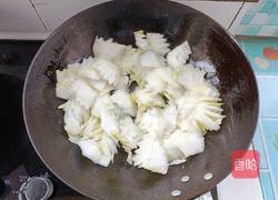 醋溜白菜的做法图解5