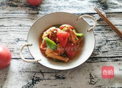 不加一滴水の番茄鸡的做法图解15