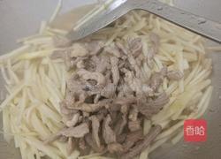 茭白炒肉的做法图解11