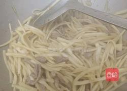 茭白炒肉的做法图解12