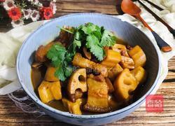 红烧肉炖莲藕的做法图解11