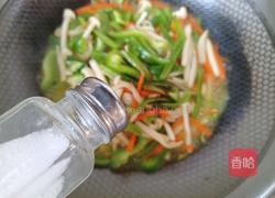 素炒白玉菇的做法图解8