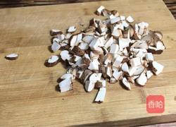 小白菜香菇粥的做法图解4