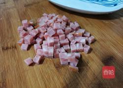 火腿玉米粒的做法图解2