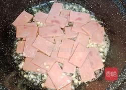 火腿炒四季豆的做法图解4