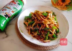 杏鲍菇肉沫炒辣椒的做法图解10