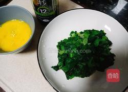 莴笋叶炒鸡蛋的做法图解3