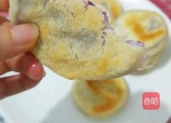 紫薯糯米饼的做法图解8