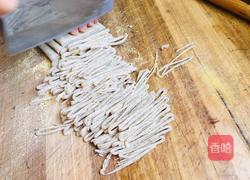 豆丝汤面的做法图解2
