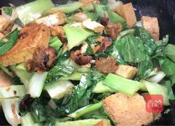 小白菜烧豆腐的做法图解8
