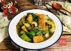 小白菜烧豆腐的做法图解12