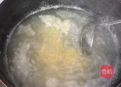 猪血小米粥的做法图解4