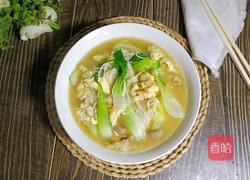 蘑菇鸡蛋汤面的做法图解11