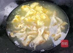 蘑菇鸡蛋汤面的做法图解6