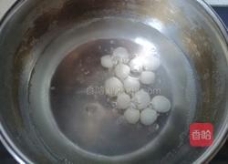 糯米丸子牛奶绿豆沙的做法图解6