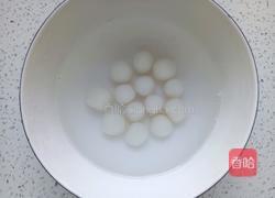 糯米丸子牛奶绿豆沙的做法图解7