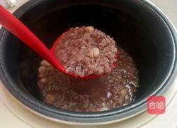 黑米花生粥的做法图解6