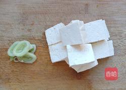 豆腐炒韭菜的做法图解3