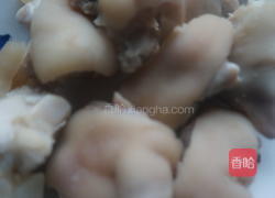 黄豆炖猪蹄的做法图解4