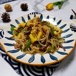 金针菇炒鸡蛋的做法[图]