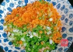 胡萝卜猪肉云吞的做法图解5