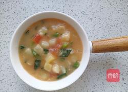 西红柿土豆疙瘩汤的做法图解13