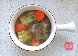 胡萝卜玉米骨头汤的做法图解8