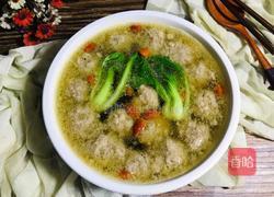 汆烫圆子的做法图解11