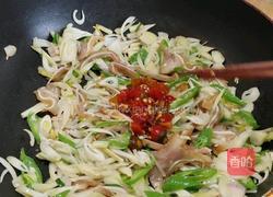 猪耳炒荞头的做法图解8