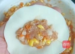 猪肉玉米煎饺的做法图解7