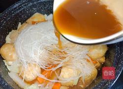 白菜豆腐粉丝煲的做法图解6