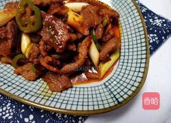 小炒牛肉的做法图解11