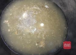 青菜鸡蛋汤粉的做法图解5