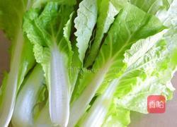 海鲜菇炒小白菜的做法图解1