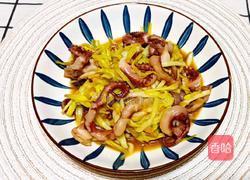 蒜黄炒鱿鱼须的做法图解15