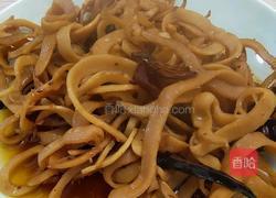 清炒鱿鱼丝的做法图解5