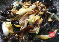 木耳白菜炒肚丝的做法图解9