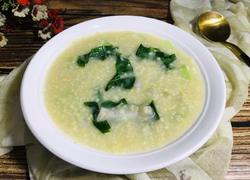 小白菜莲藕粥