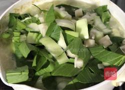 小白菜莲藕粥的做法图解7
