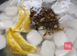 蛋饺外婆菜年糕汤的做法图解8